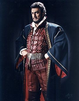 Plácido Domingo (Born on January 21, 1941) as Otello <br/> Burning Bright and Burning Deep
