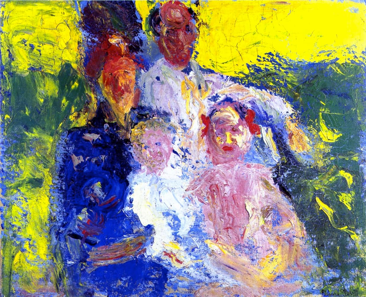 Mathilde Schoenberg and Richard Gerstl <br/>Muse and Femme Fatale